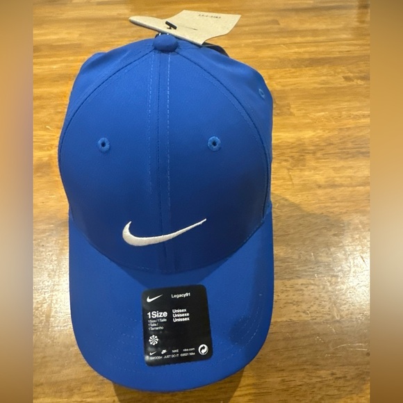 Nike Golf Legacy 91 Cap Hat OSFA Blue Unisex DH1640 480 Dri Fit NEW With Tags - Picture 1 of 7